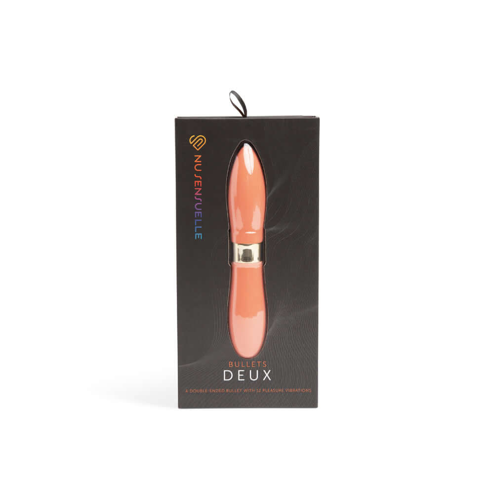 Nu Sensuelle Deux Bullet Coral | 9342851003078 | Discreet Personal Wellness