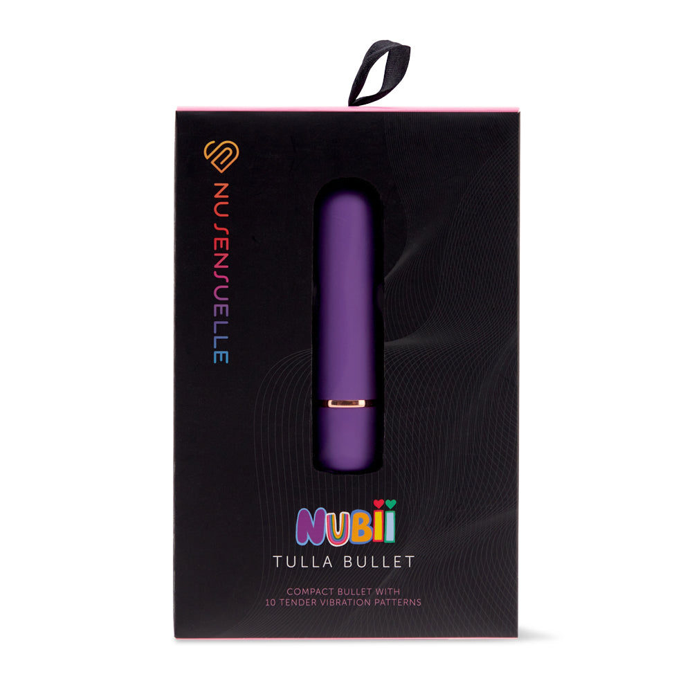 Nu Sensuelle Tulla Rounded Bullet Purple | 9342851003191 | Discreet Personal Wellness