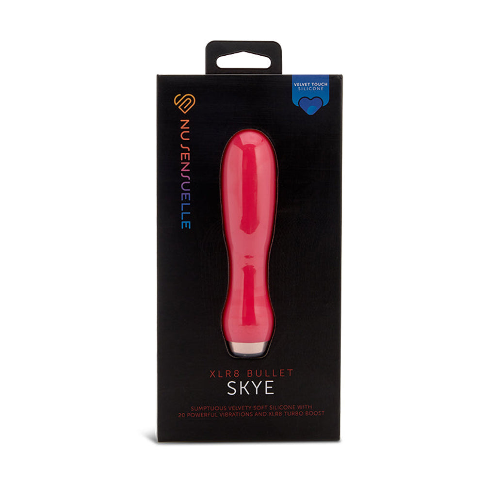 Nu Sensuelle Velvet Touch Skye Hot Pink | 9342851003795 | Discreet Personal Wellness