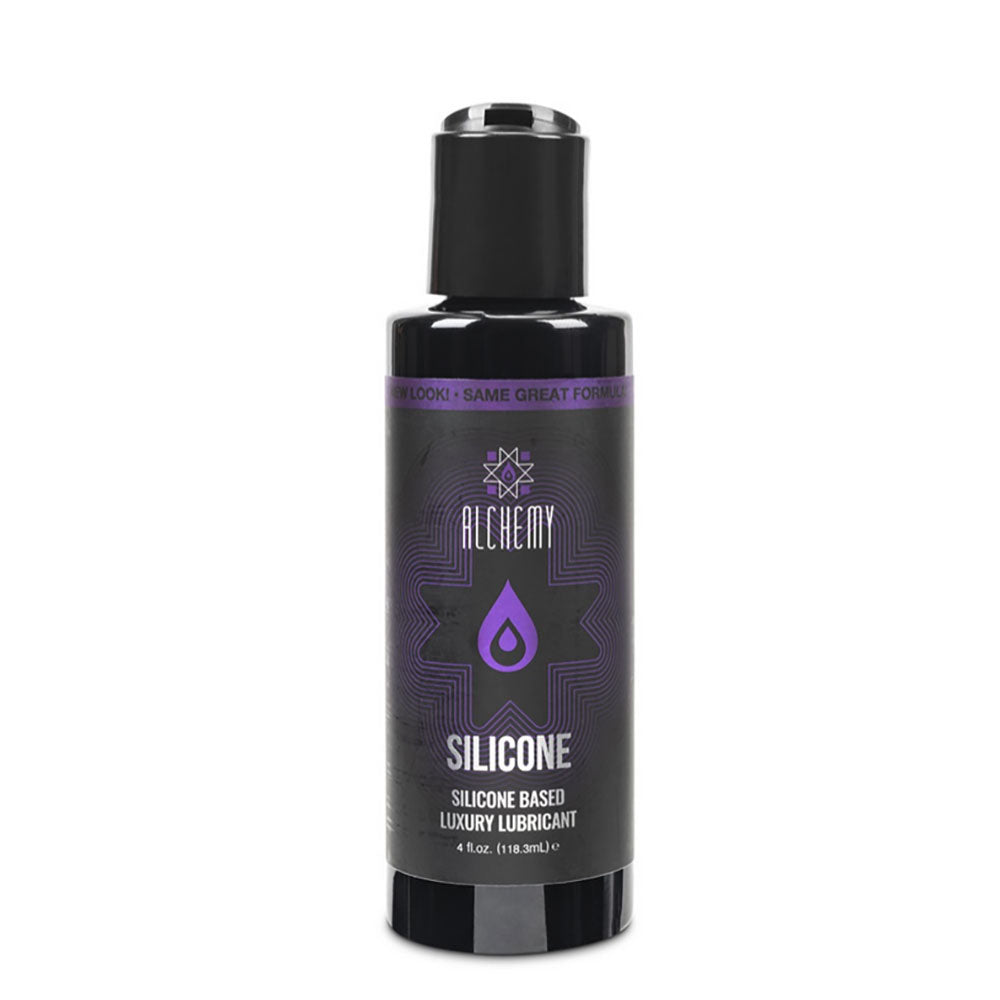 Alchemy Silicone Based Lubricant 4 Oz | 856577005593 | Discreet Personal Wellness
