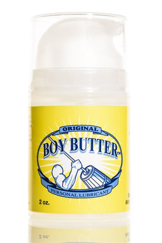Boy Butter Original Coconut Oil Based Lube 2 Oz Pump | 855951021136 | Discreet Personal Wellness