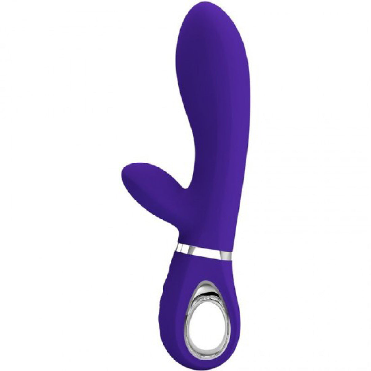 Thomas Super Soft Silicone Rabbit Vibrator - Purple | 6959532334784 | Discreet Personal Wellness
