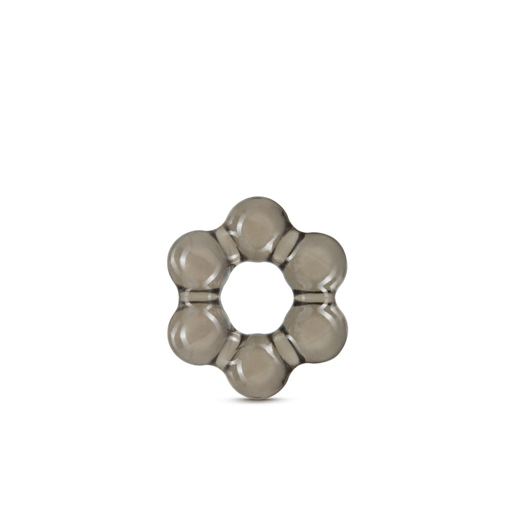 Stay Hard - Thick Bead Penis Ring - Black | 850002870381 | Discreet Personal Wellness