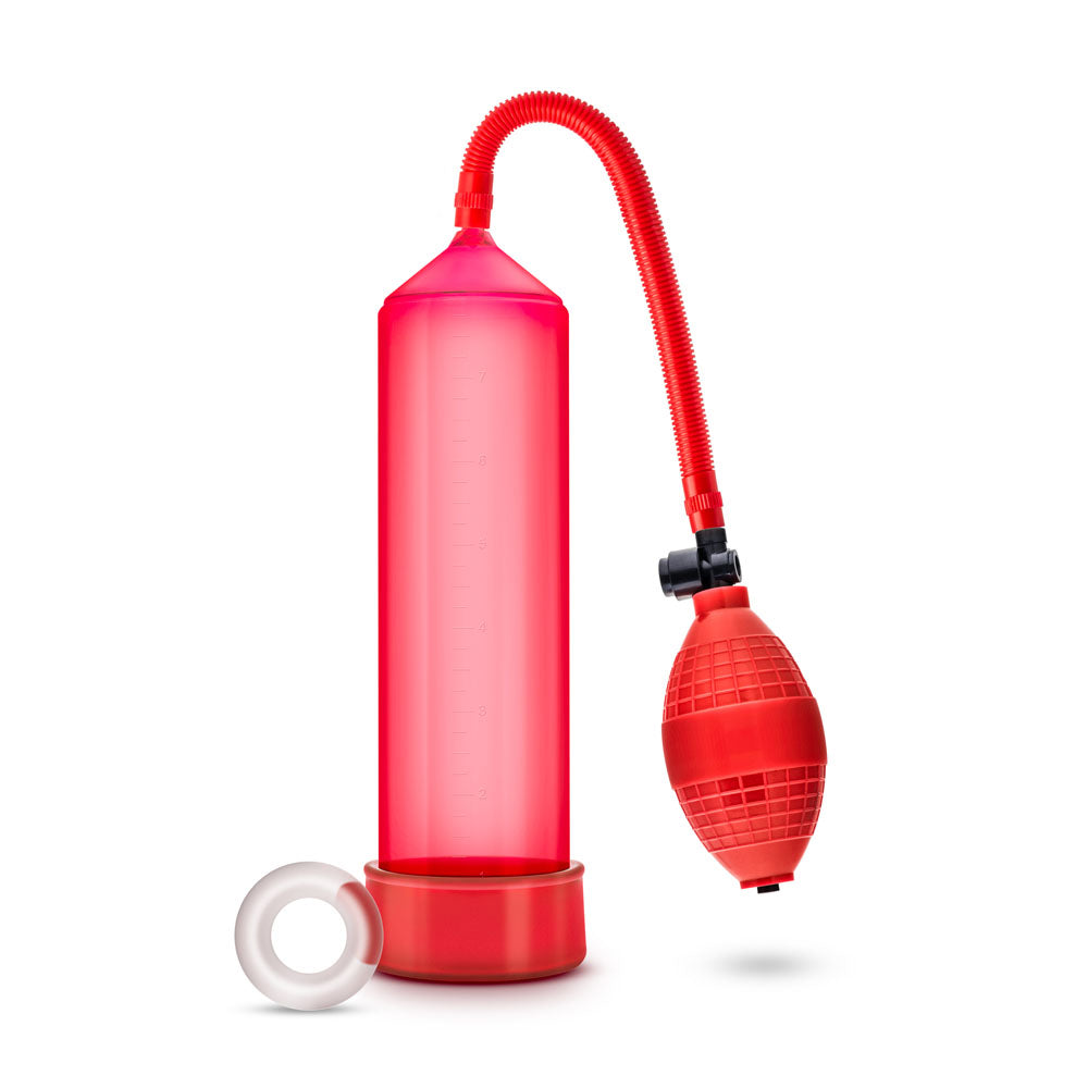 Performance - Vx101 Male Enhancement Pump - Red | 853858007703 | Discreet Personal Wellness