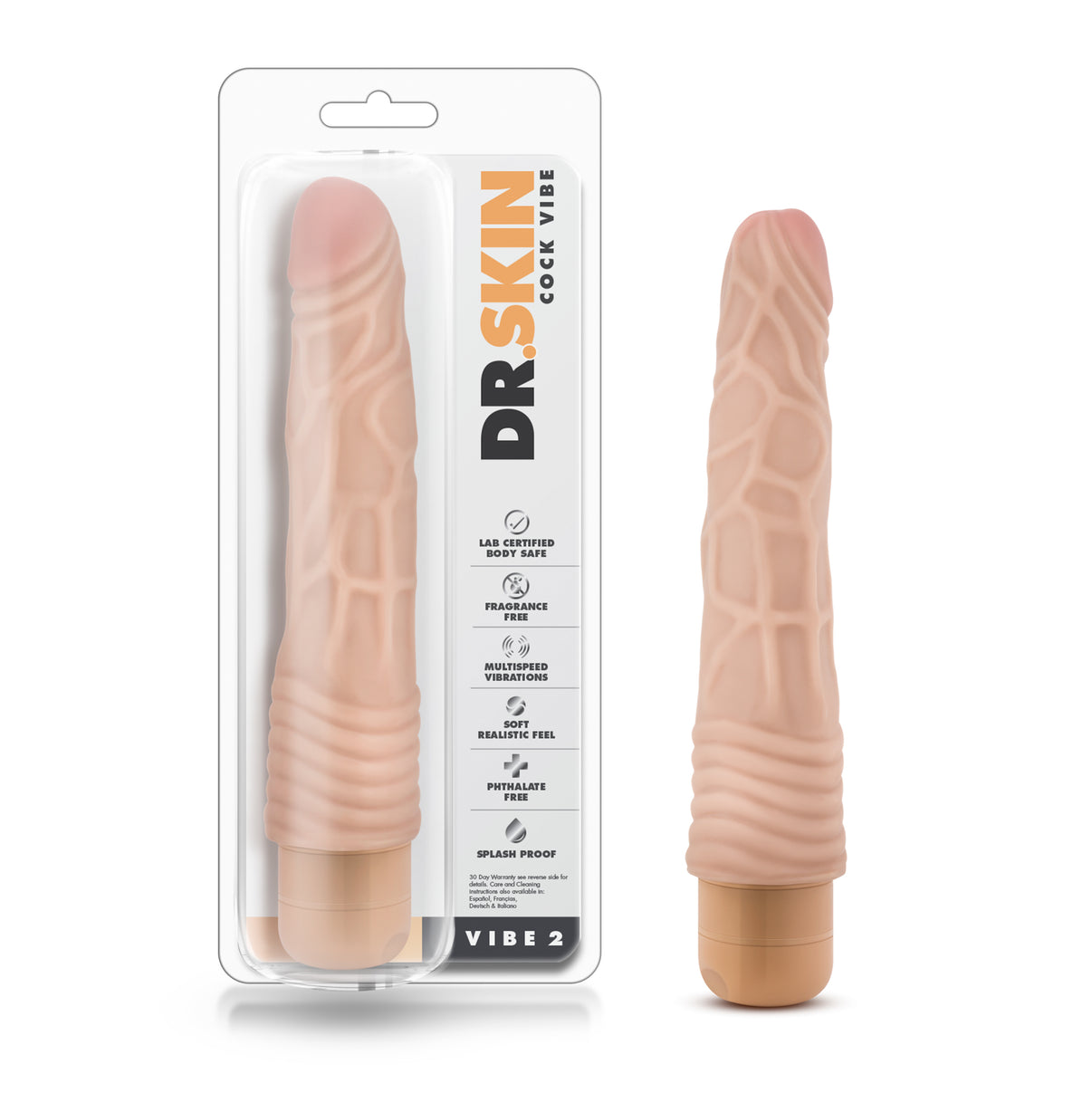 B Yours Penis Vibe #2 - Natural | 735380100339 | Discreet Personal Wellness