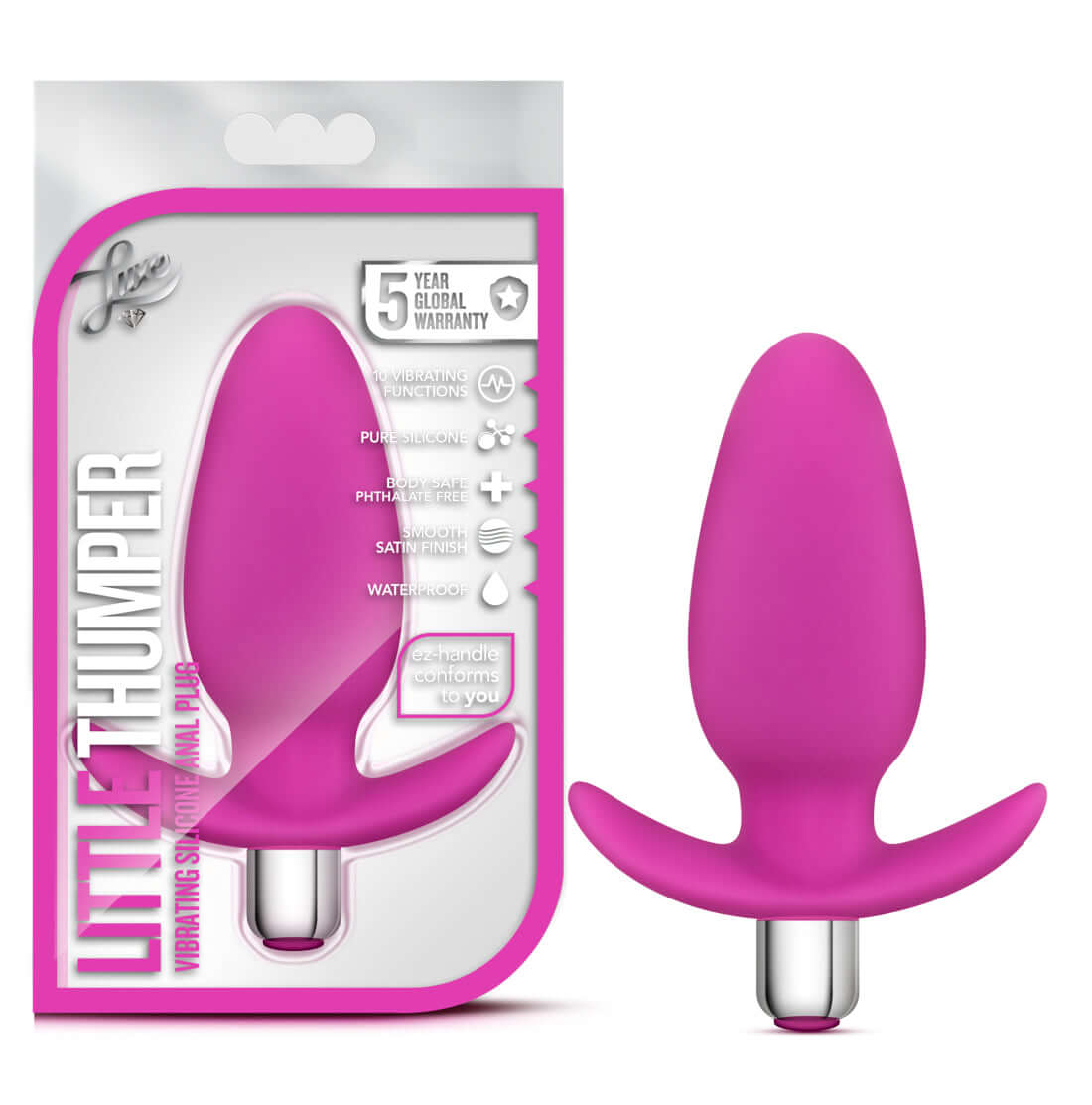 Luxe Little Thumper - Pink | 702730697771 | Discreet Personal Wellness