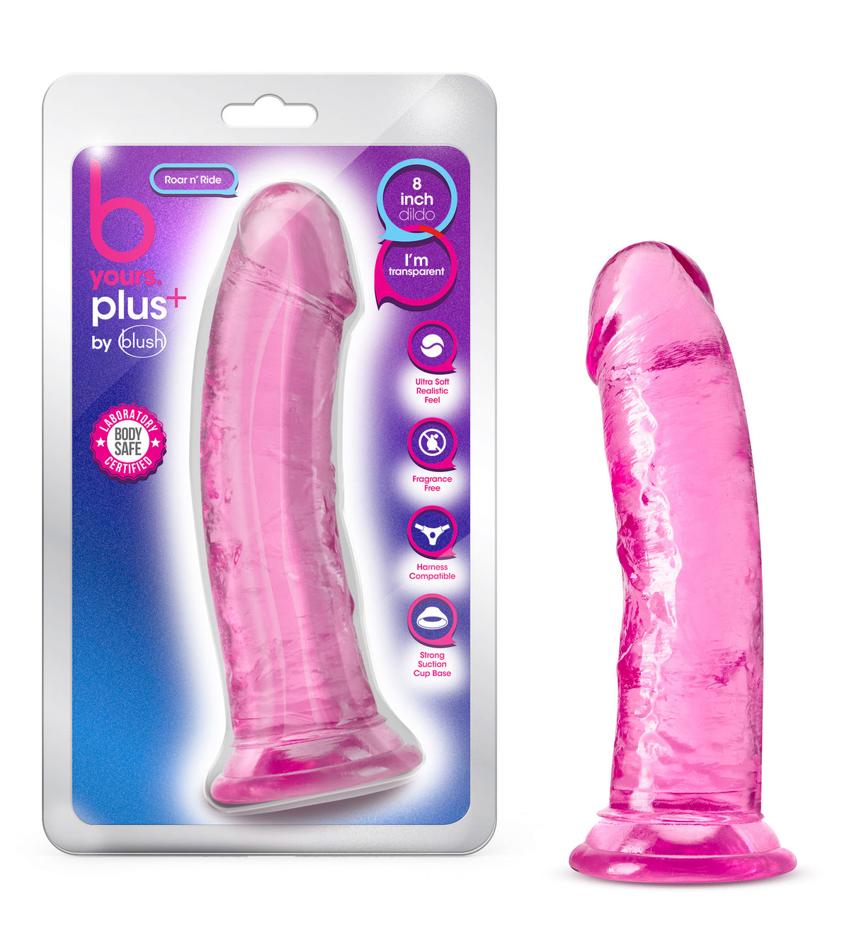 B Yours Plus - Roar N” Ride - Pink | 819835026761 | Discreet Personal Wellness