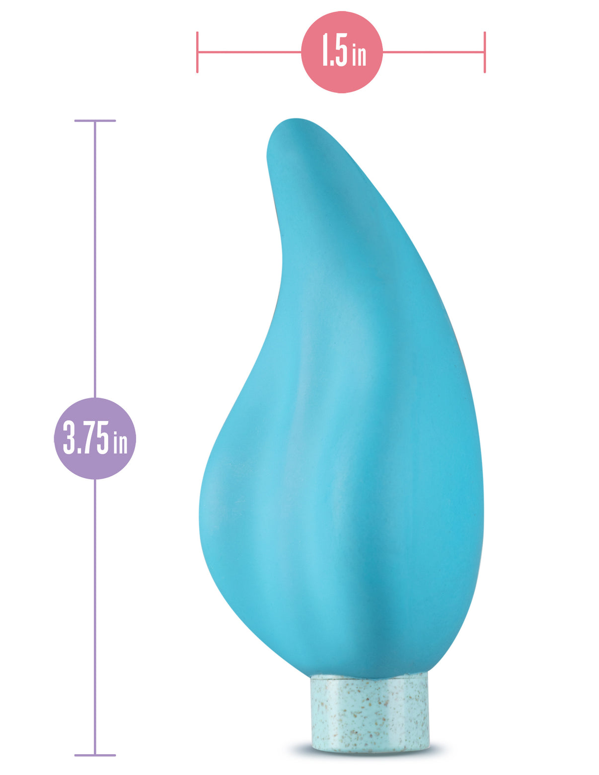 Gaia Eco Caress - Aqua | 819835026242 | Discreet Personal Wellness