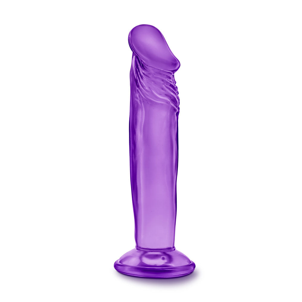 B Yours - Sweet n' Small 6 Inch Dildo With Suction Cup - Purple | 819835023104 | Discreet Personal Wellness