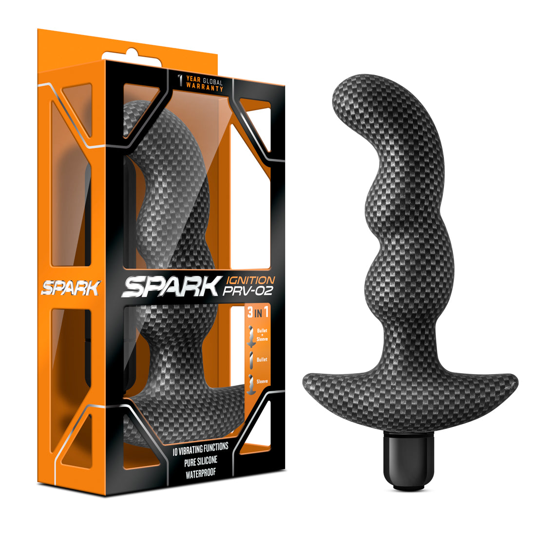 Spark Ignition Prv-02 - Carbon Fiber | 702730697382 | Discreet Personal Wellness
