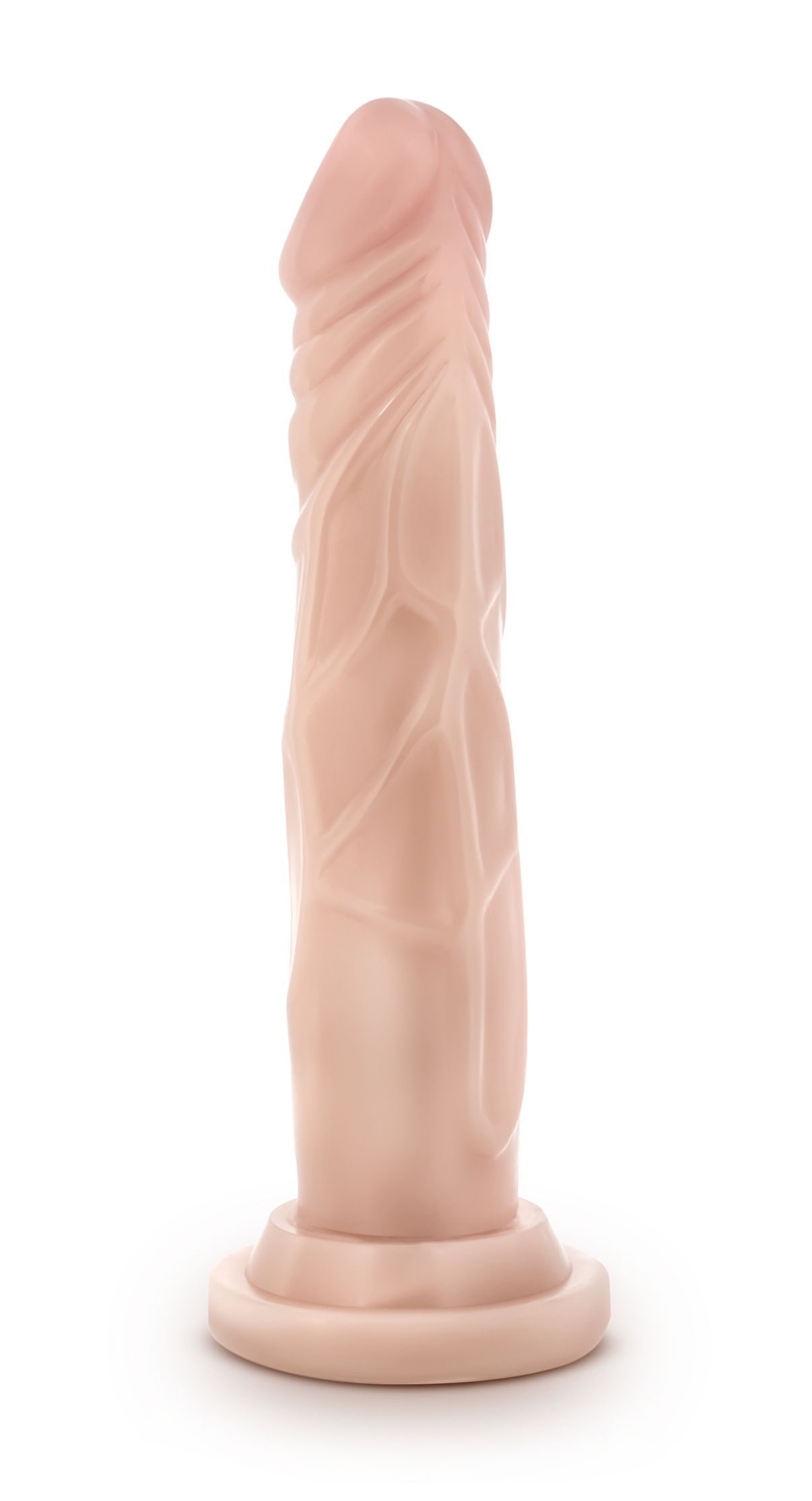 Dr. Skin Silicone - Dr. Carter - 7 Inch Penis With Suction Cup - Vanilla | 819835023821 | Discreet Personal Wellness