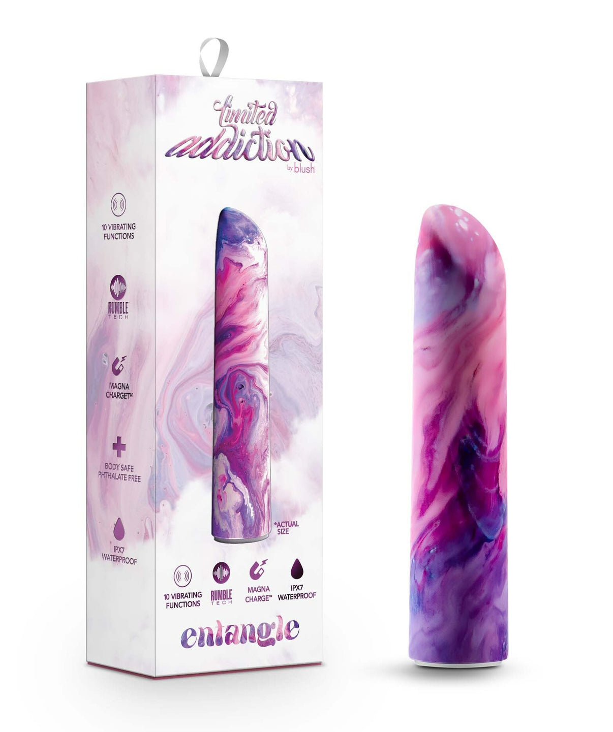 Limited Addiction - Entangle - Power Vibe - Lilac | 819835028826 | Discreet Personal Wellness