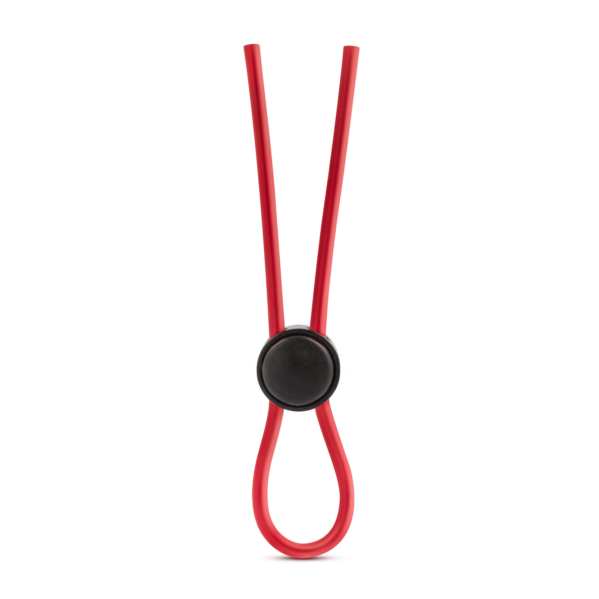 Stay Hard - Silicone Loop Penis Ring - Red | 853858007499 | Discreet Personal Wellness