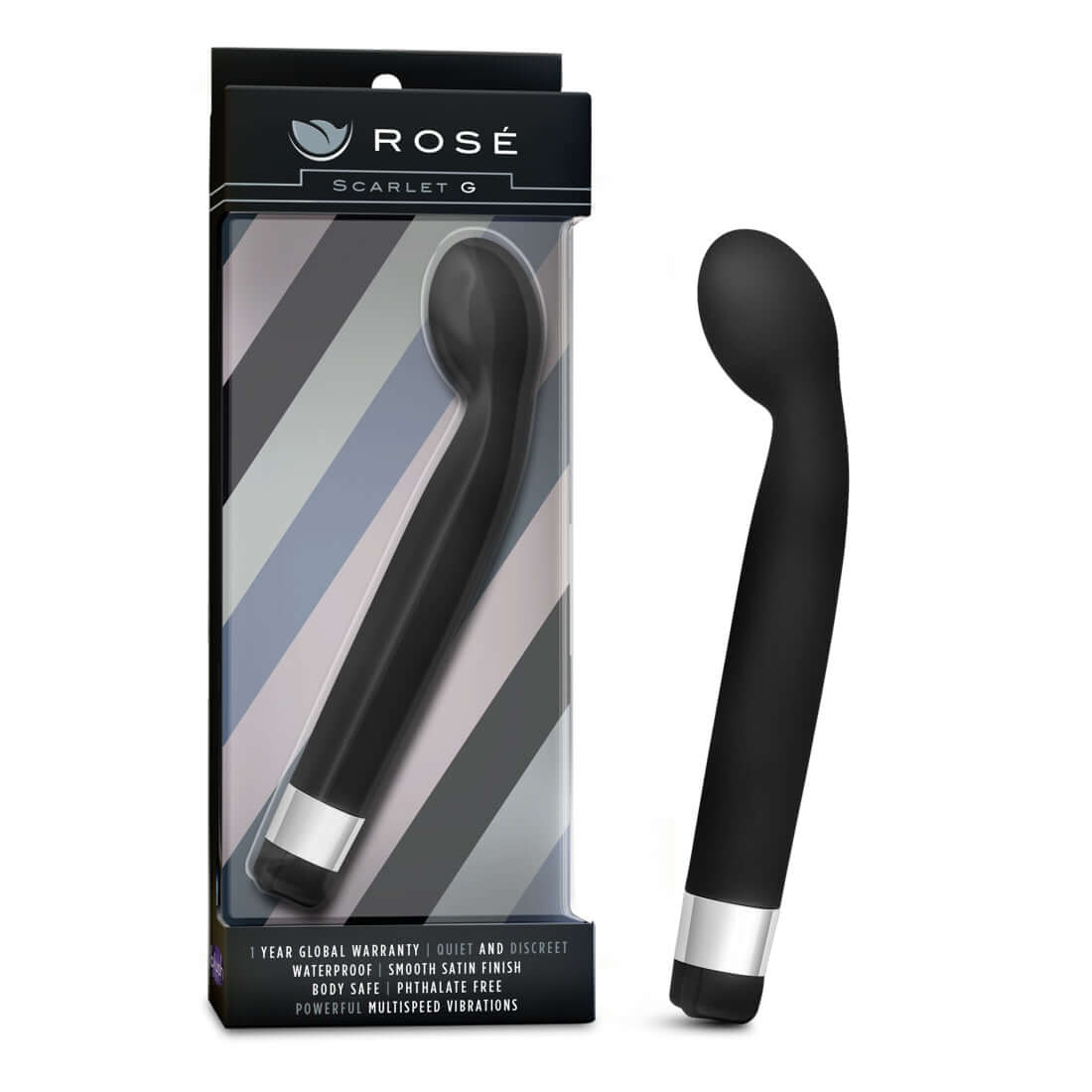 Rose - Scarlet G - Black | 735380322656 | Discreet Personal Wellness