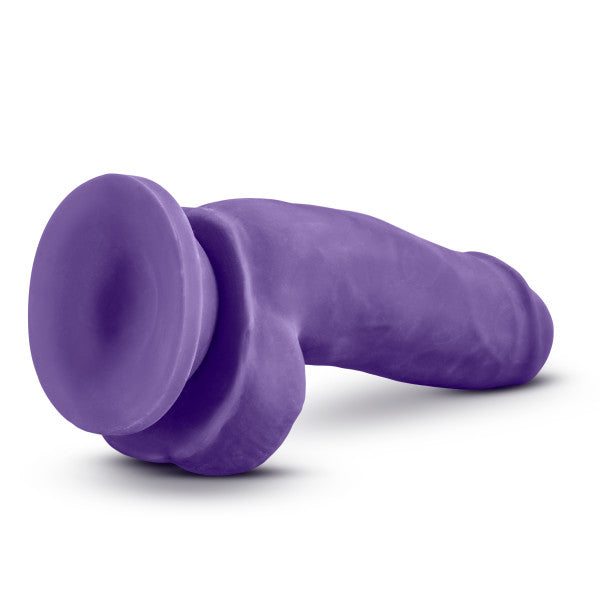 Au Natural - Bold - Beefy - 7 Inch Dildo - Purple | 819835023746 | Discreet Personal Wellness
