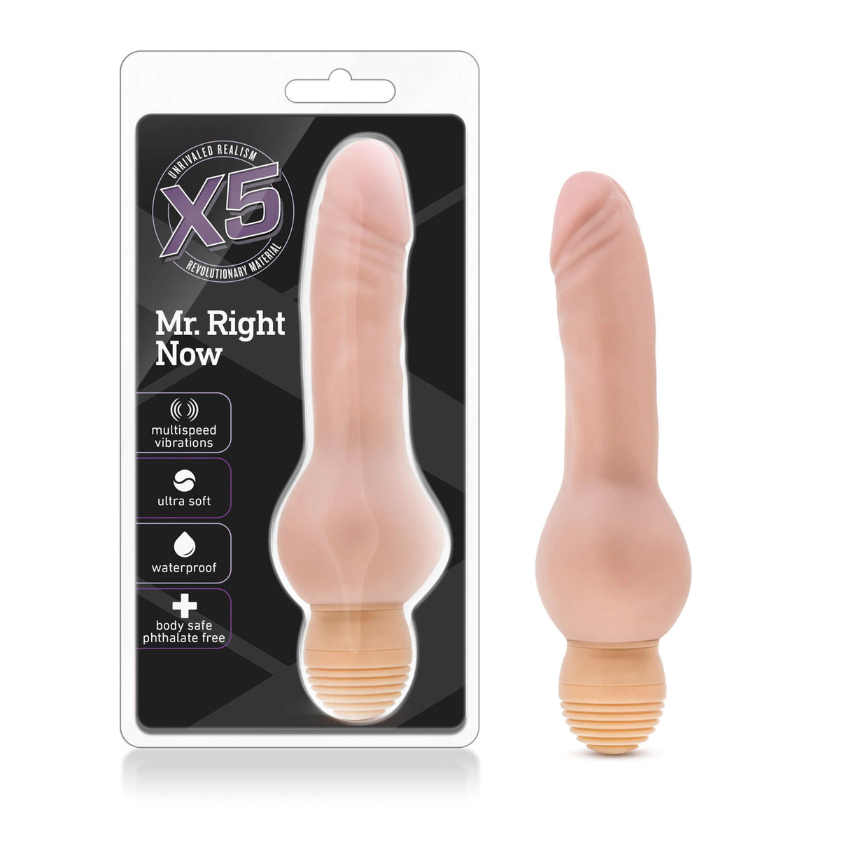 X5 Mr. Right Now - Vanilla | 855215007913 | Discreet Personal Wellness