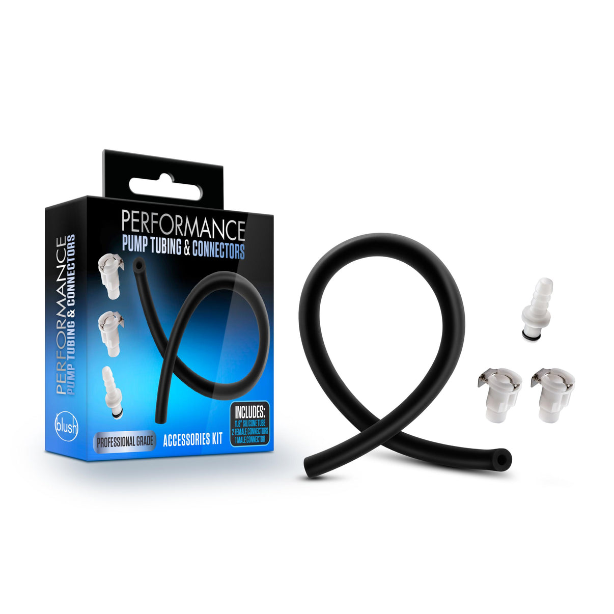 Performance – Pump Tubing and Connectors - Accessories Kit - Black | 850002870084 | Discreet Personal Wellness