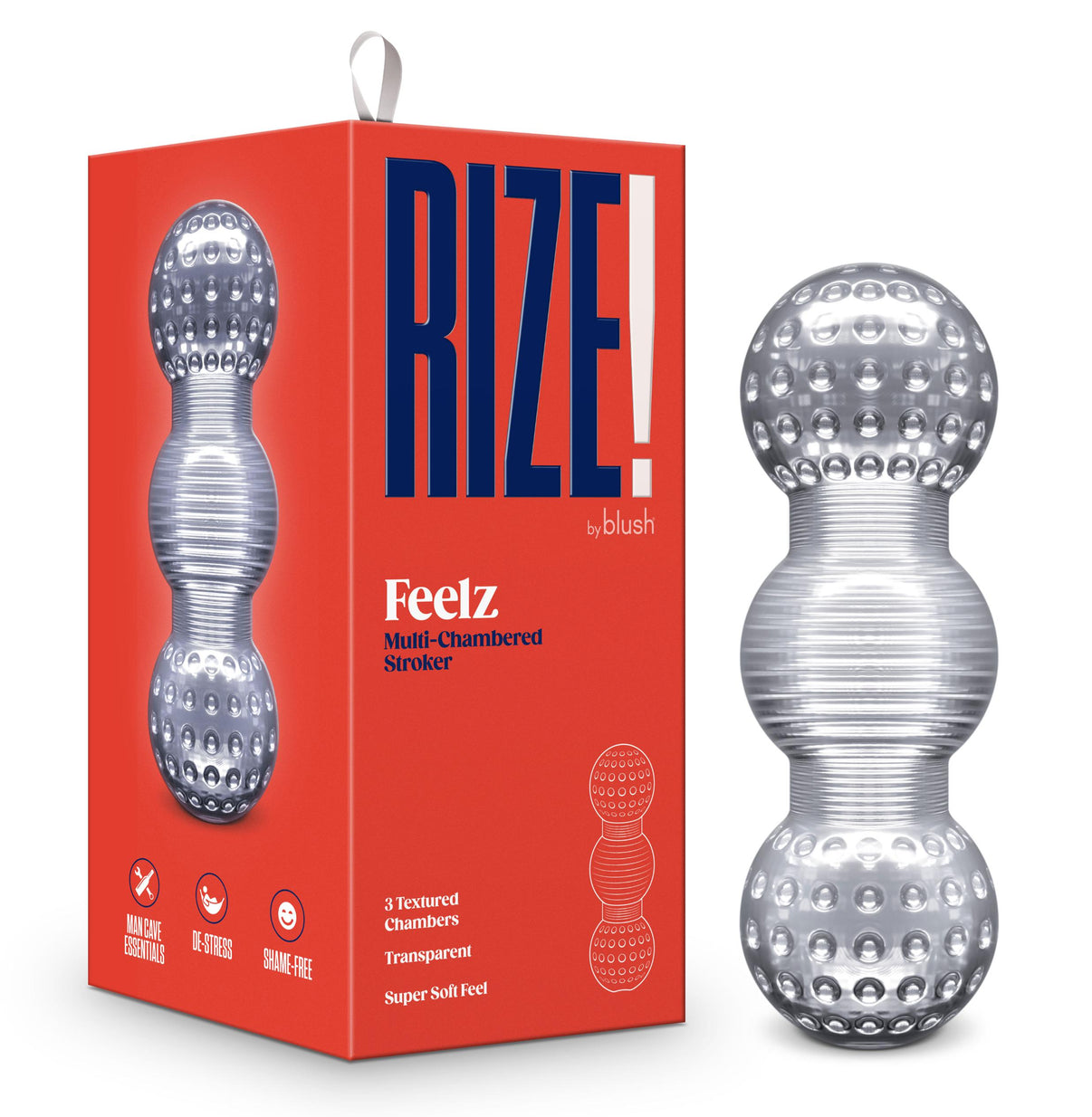 Rize - Feelz - Clear | 819835029236 | Discreet Personal Wellness