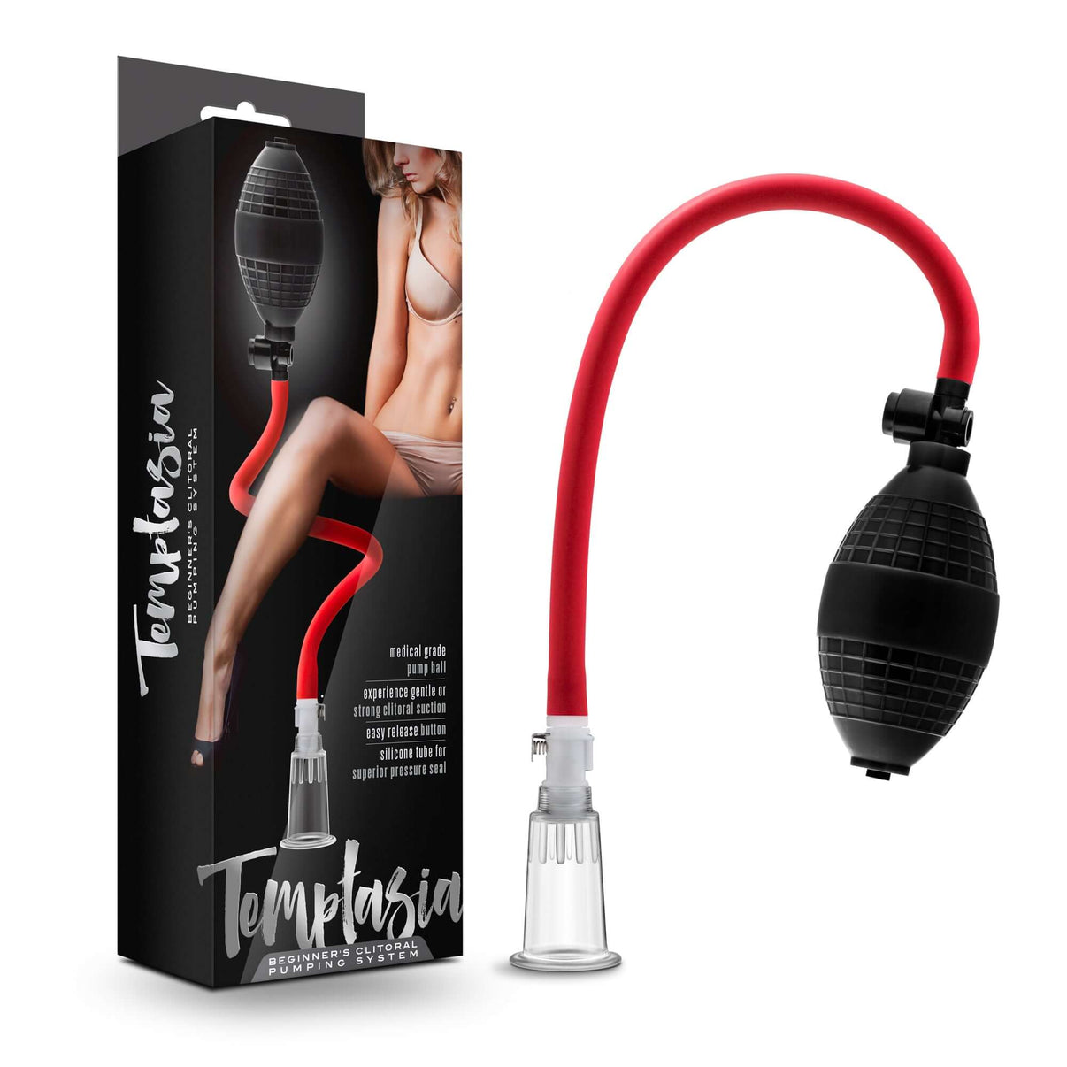 Temptasia - Beginner's Clitoral Pumping System | 819835020493 | Discreet Personal Wellness