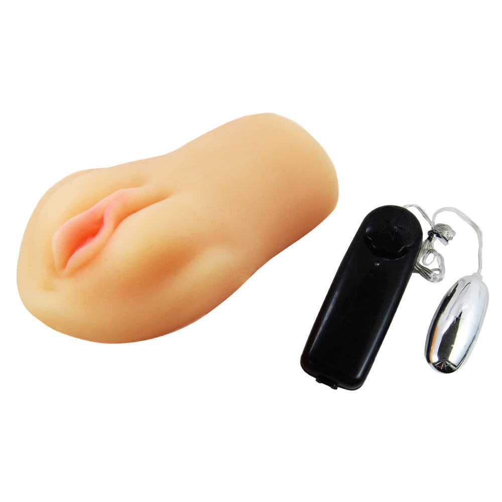 Honey Pot - Vagina Style Vibrating Stroker - Natural | 735380908737 | Discreet Personal Wellness