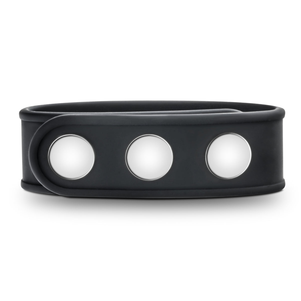 Performance - Vs5 - Silicone 3 - Snap Penis Strap - Black | 850002870121 | Discreet Personal Wellness