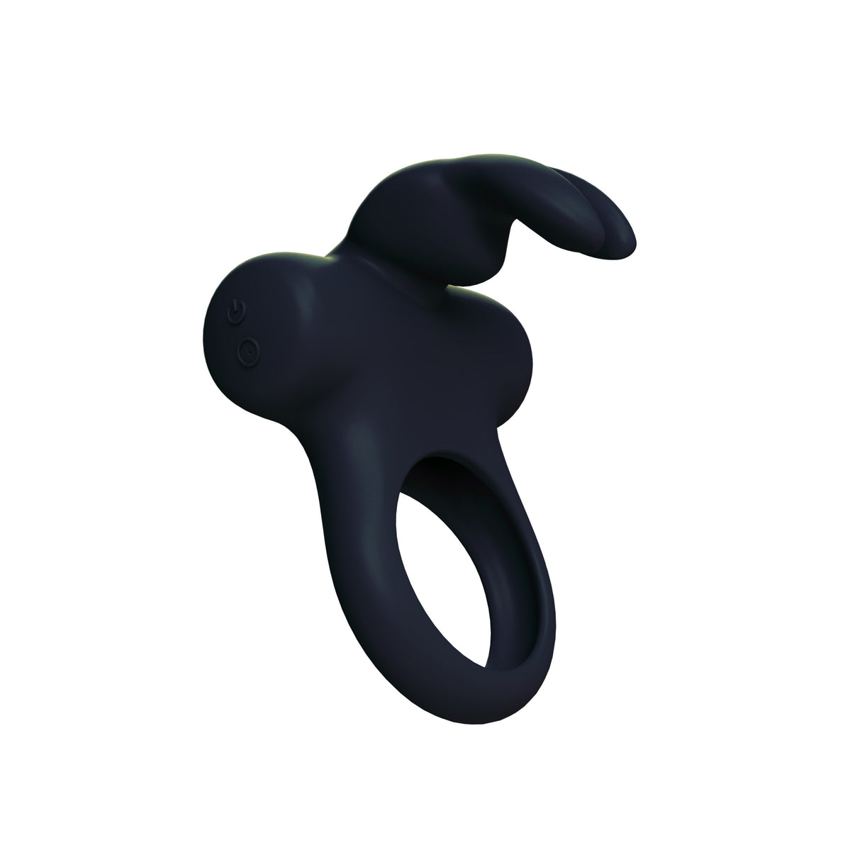 Ohhh Bunny Frisky Bunny Vibrating Ring - Black Pearl | 731882511369 | Discreet Personal Wellness