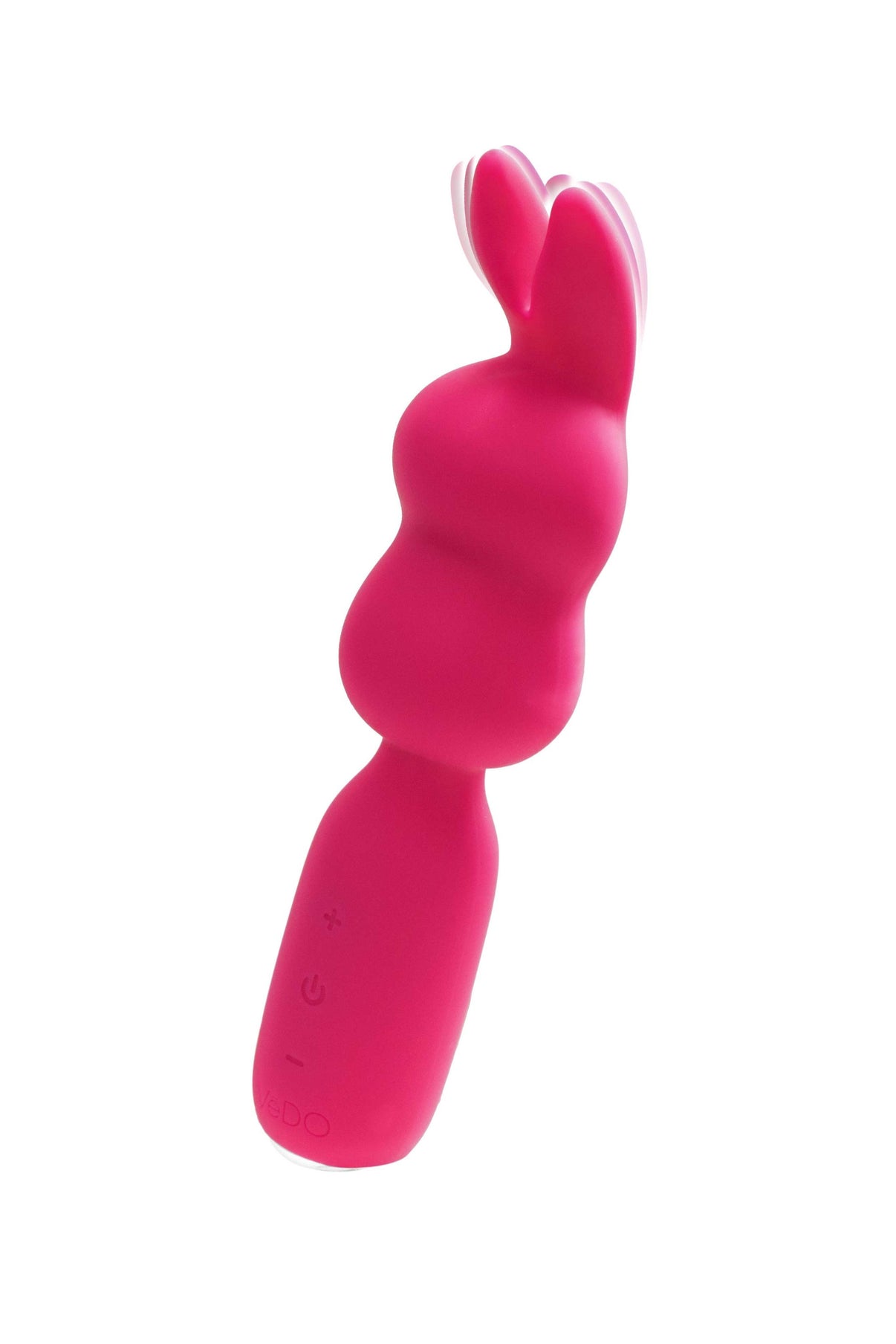 Hopper Bunny Rechargeable Mini Wand - Pretty in Pink | 792816281666 | Discreet Personal Wellness