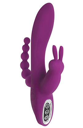 Power Bunnies Quivers 10x - Violet | 653078940367 | Discreet Personal Wellness