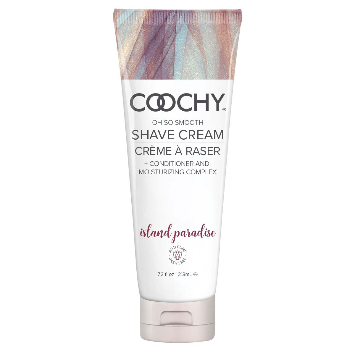 Coochy Shave Cream - Island Paradise - 7.2 Oz | 638258900645 | Discreet Personal Wellness