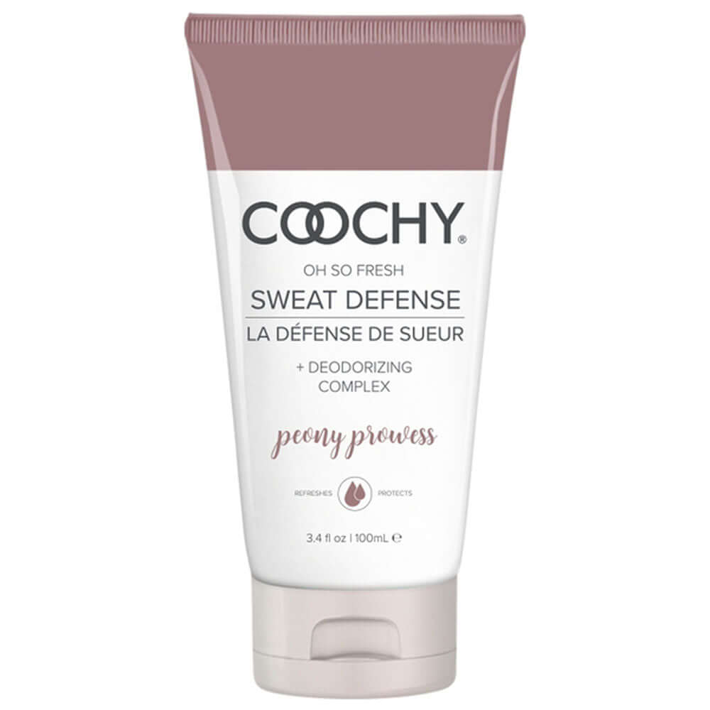 Coochy Sweat Defense Peony Prowess 3.4oz 100ml | 638258902090 | Discreet Personal Wellness