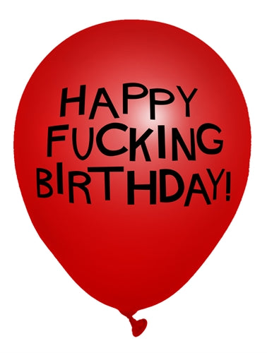 Birthday Party Balloons 8 Count | 817717005330 | Discreet Personal Wellness