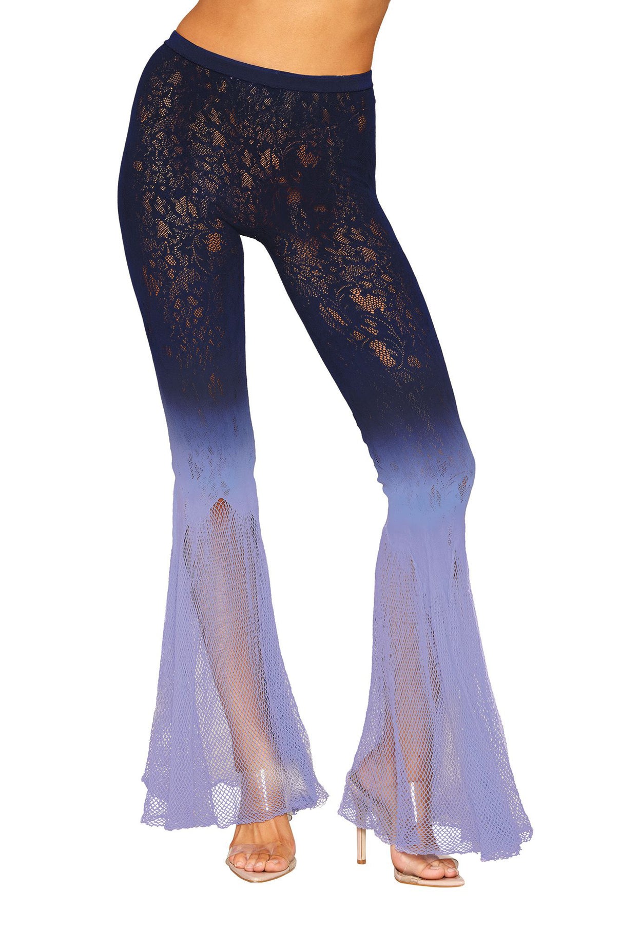 Flair Leg Pantyhose - One Size - Denim/hydrangea | 888368347681 | Discreet Personal Wellness