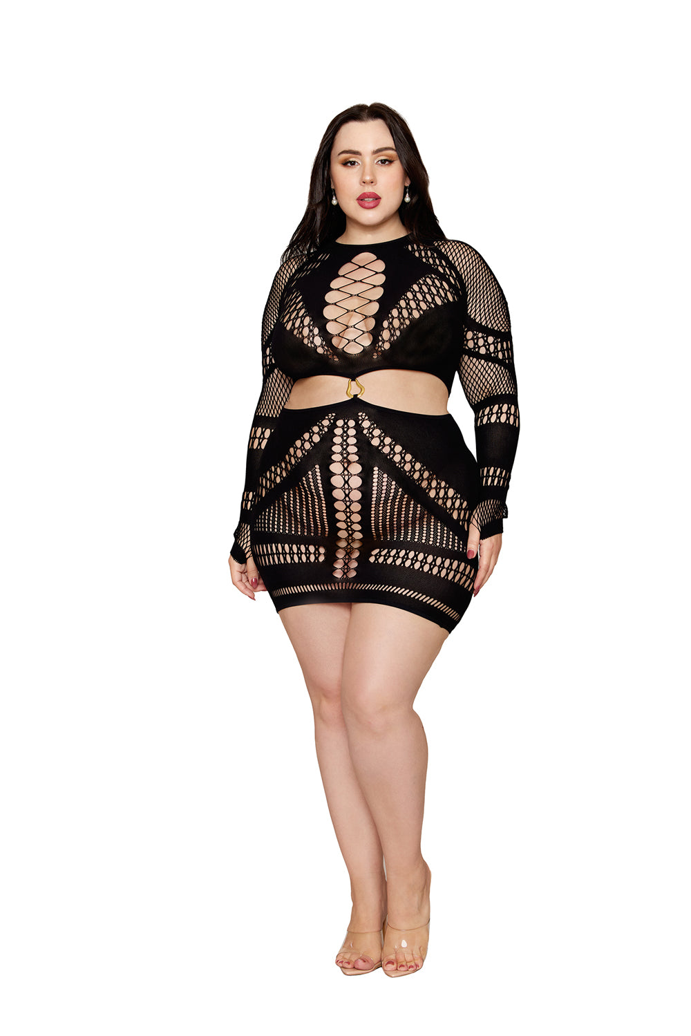 Chemise Dmnd - Queen Size - Black | 888368361922 | Discreet Personal Wellness