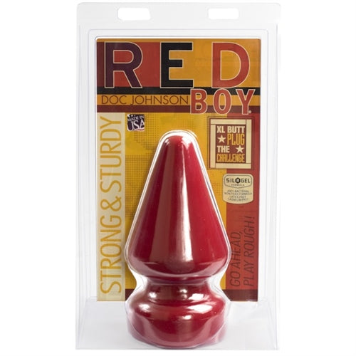 Red Boy - the Challenge Butt Plug | 782421589004 | Discreet Personal Wellness
