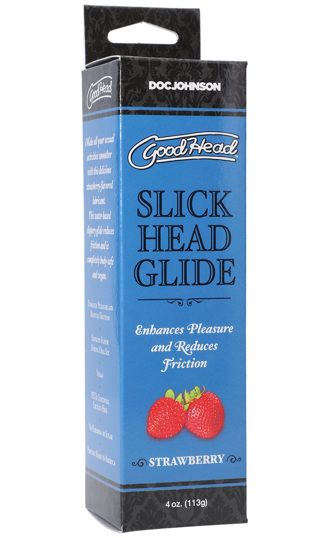 Goodhead - Slick Head Glide - Strawberry - 4 Oz. | 782421081508 | Discreet Personal Wellness