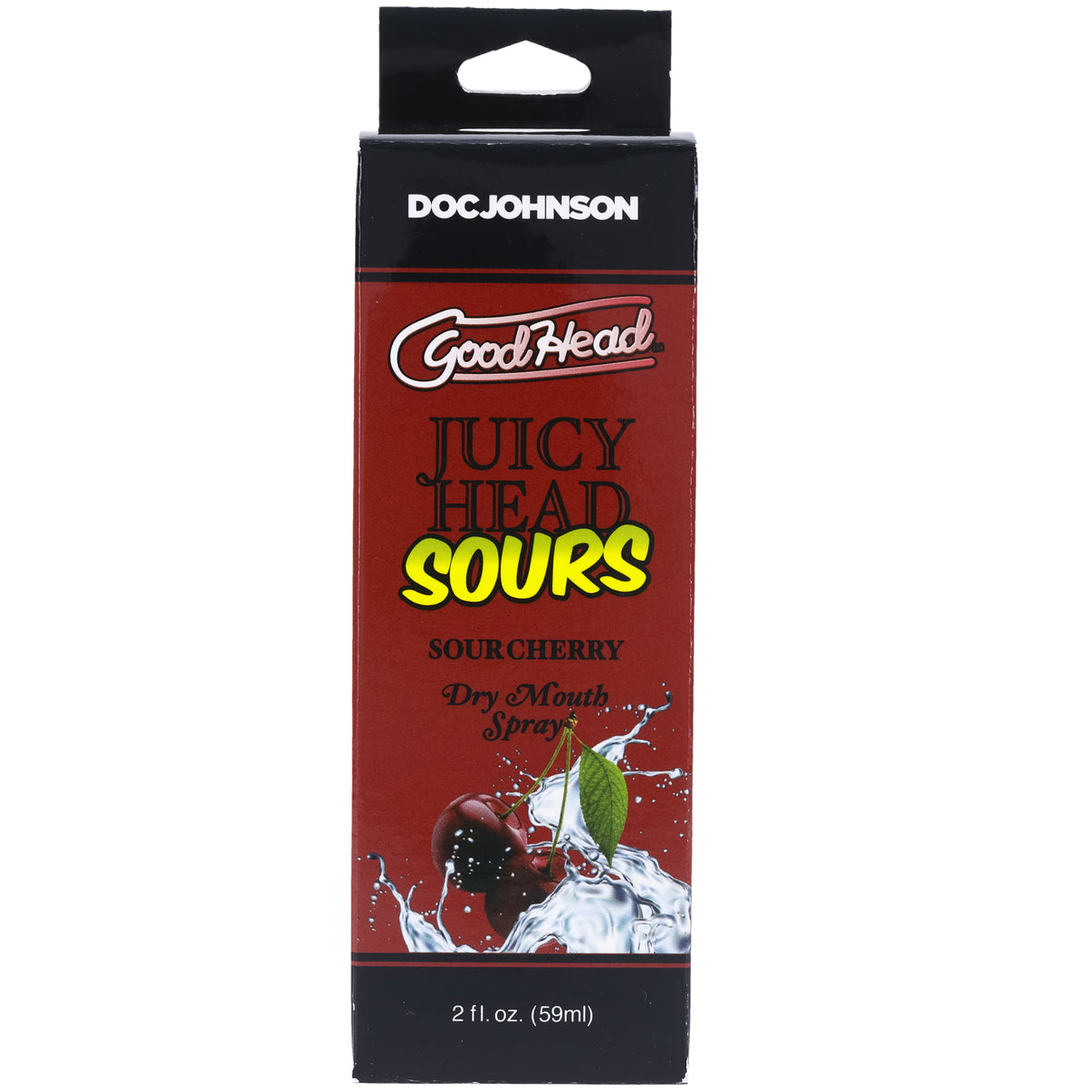 Goodhead - Juicy Head - Dry Mouth Spray - Sour Cherry - 2 Oz | 782421088620 | Discreet Personal Wellness