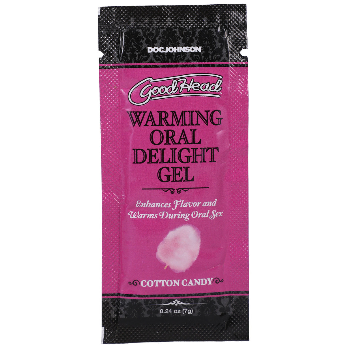 Goodhead - Warming Oral Delight Gel - Cotton Candy - 0.24 Oz | 782421085728 | Discreet Personal Wellness