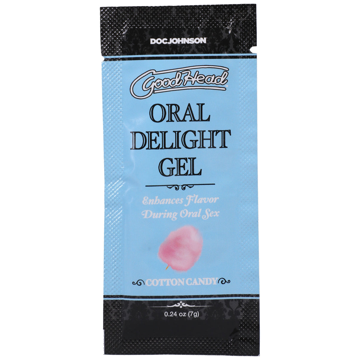Goodhead - Oral Delight Gel - Cotton Candy - 0.24 Oz | 782421085797 | Discreet Personal Wellness