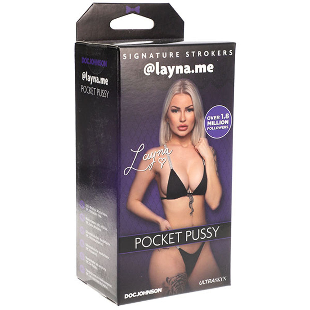 Signature Strokers - Girls of Social Media - layna.me - Ultraskyn Pocket Vagina | 782421077617 | Discreet Personal Wellness