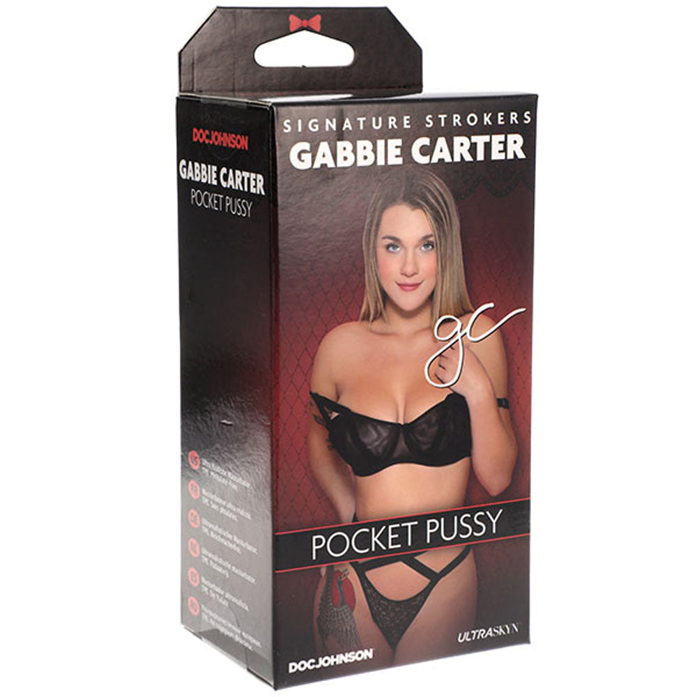 Signature Strokers - Gabbie Carter - Ultraskyn Pocket Vagina | 782421077761 | Discreet Personal Wellness