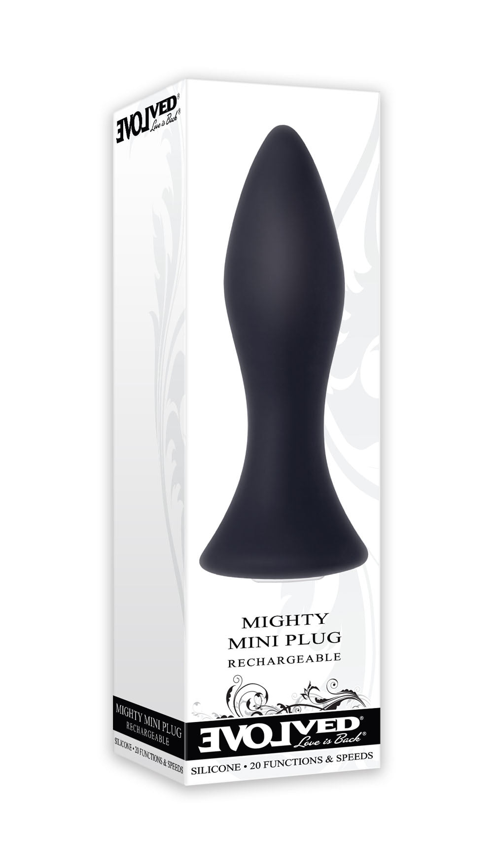 Mini Butt Plug - Black | 844477013206 | Discreet Personal Wellness