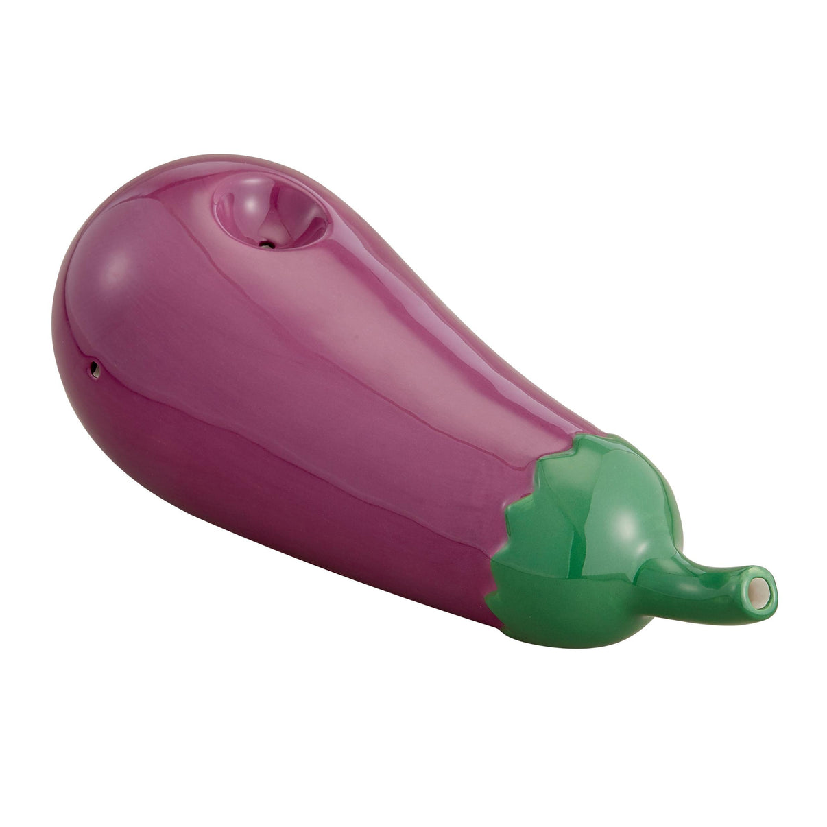 Egg Plant Shaped Pipe | 638054825104 | Discreet Personal Wellness