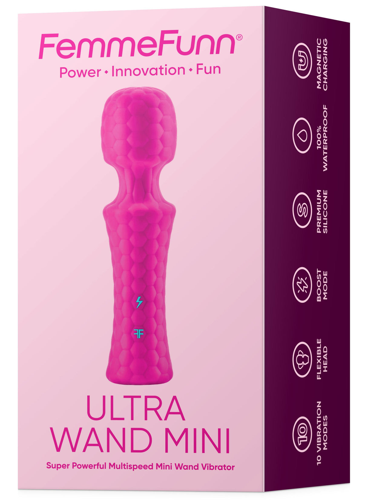 Ultra Wand Mini - Pink | 663546905293 | Discreet Personal Wellness