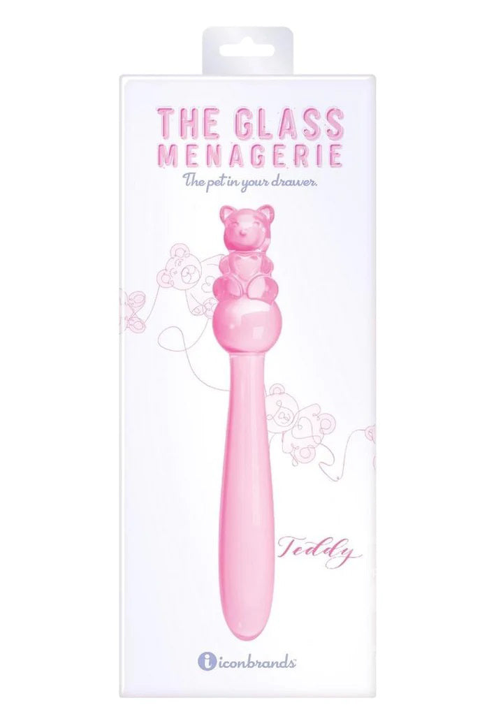 Glass Menagerie - Teddy Dildo - Pink | 847841011037 | Discreet Personal Wellness