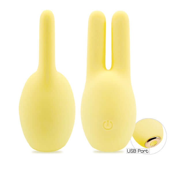 Buzzy Buddies Honey Bunny - Yellow | 847841040310 | Discreet Personal Wellness