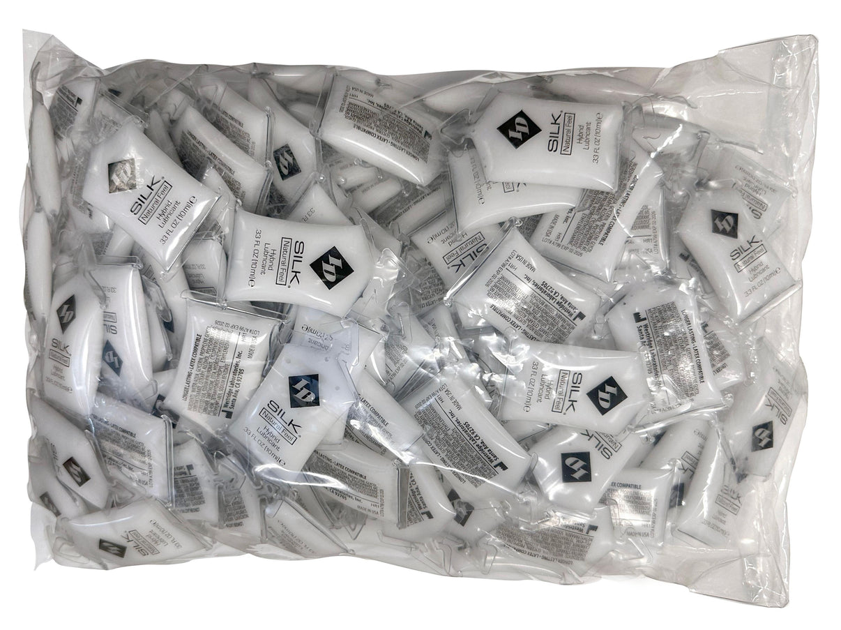 Silk 10 ml Pillow Bag of 144 Pcs | 761236110092 | Discreet Personal Wellness