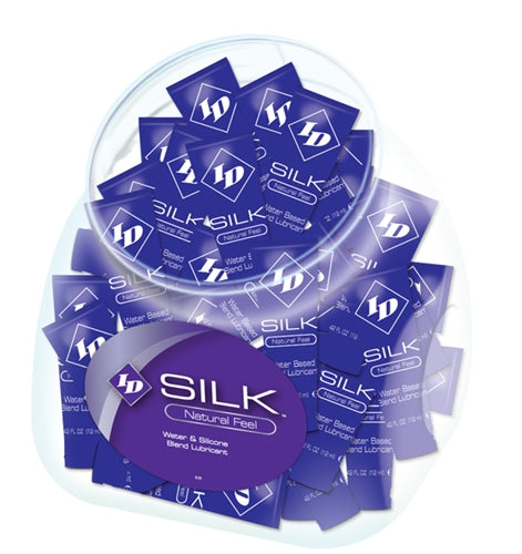 ID Silk - 72 Piece Bowl - 12ml Tubes Water Based Lubricant | | Discreet Personal Wellness