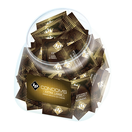 ID Extra Large Condom Jar - 144 Pieces | | Discreet Personal Wellness
