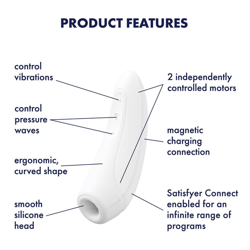 Curvy 1 Plus - White | 4061504007489 | Discreet Personal Wellness