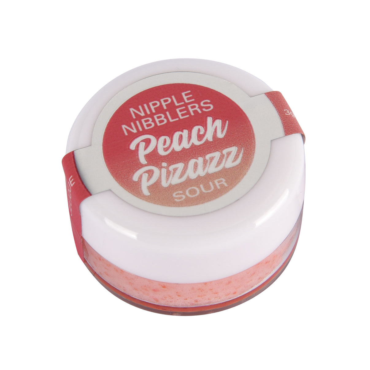 Nipple Nibbler Sour Pleasure Balm Peach Pizazz - 3g Jar | 638258902717 | Discreet Personal Wellness